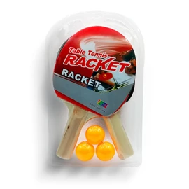 D B DIVERSIONESBAGO Set de 2 Raquetas de Ping Pong + 13 pelotas de Ping Pong