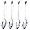 Serving Spoons Large, 10.9inch Stainless Steel Buffet Serving Spoons Set