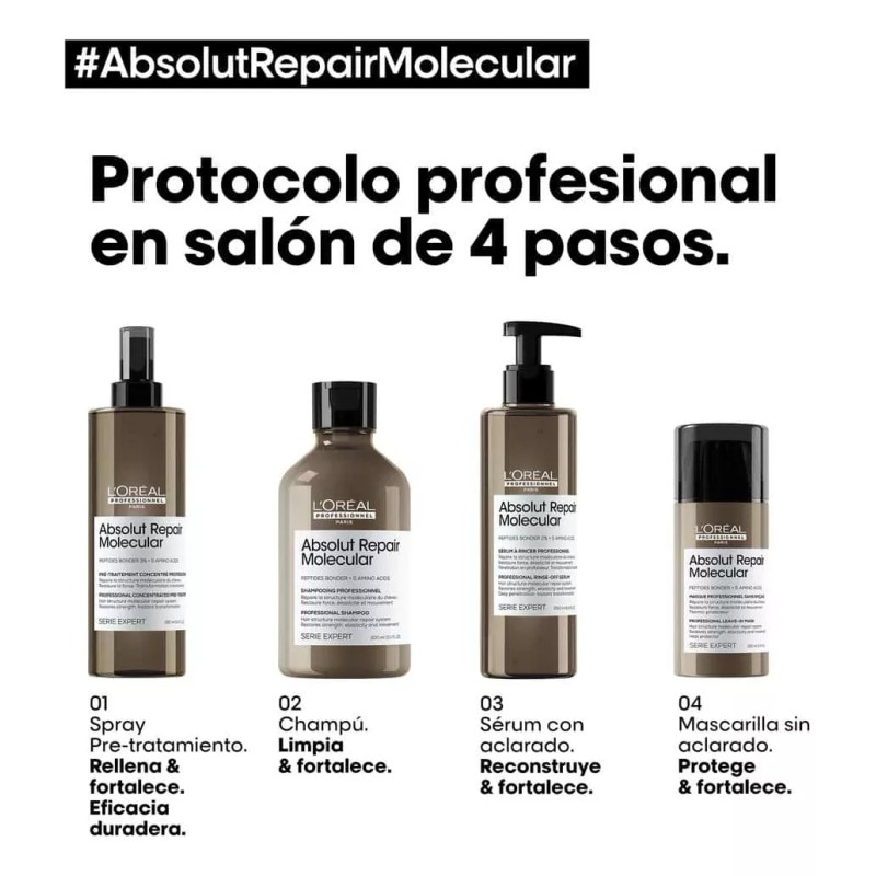 L'Oréal Professionnel Loreal Absolut Repair Molecular Serum Con Enjuague 250ml