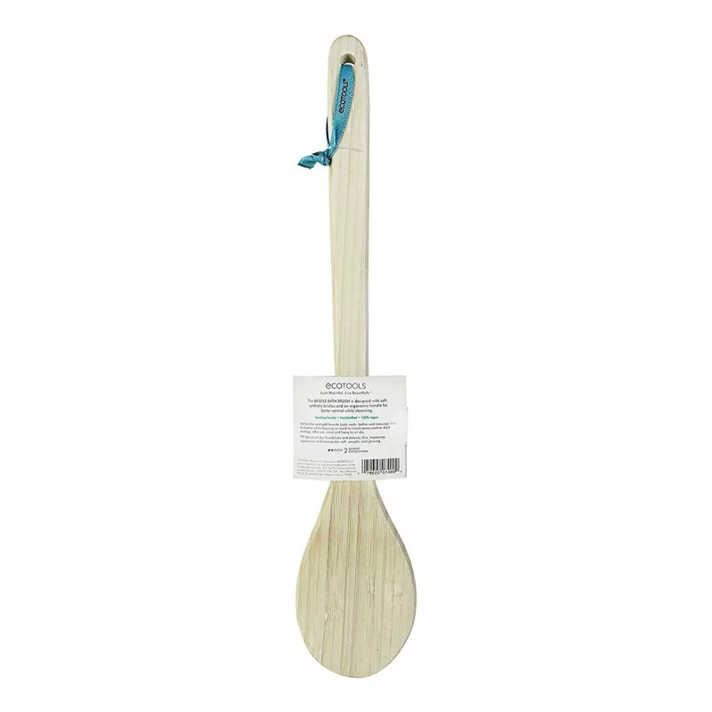 Ecotools Cepillo De Ecotools De Baño De Cerdas Suaves, Mango