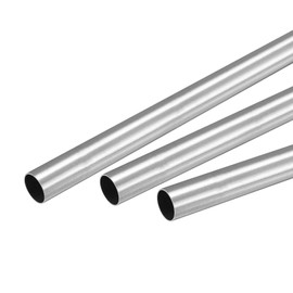 uxcell 304 Stainless Steel Round Tube 13mm OD 0.5mm Wall Thickness 300mm Length 3 Pcs