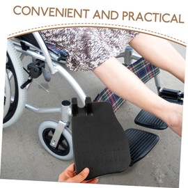 Healeved Wheelchair Accessories Replacement Footrest Pad Elevating Foot Plate for Wheelchair Safe Comfortable and Easy to Use