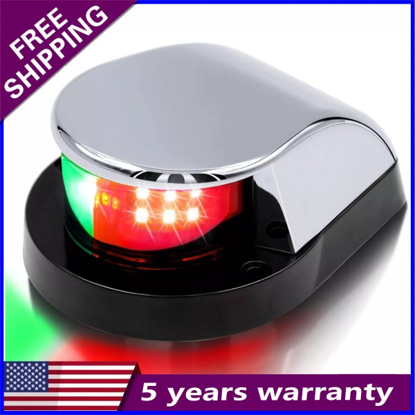 Gearzaar Boat Bow Navigation Light Marine LED Navigation Light Front