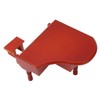 Wooden Music Box Piano Style Decorative Gold Plated Movement Pleasing