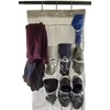 SciencePurchase Hanging Shoe Organizer with 24 Pockets (Holds 12 Pairs)
