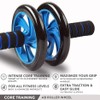 Abdominal Exercise Roller Wheel - Abs Roller With Extra Thick