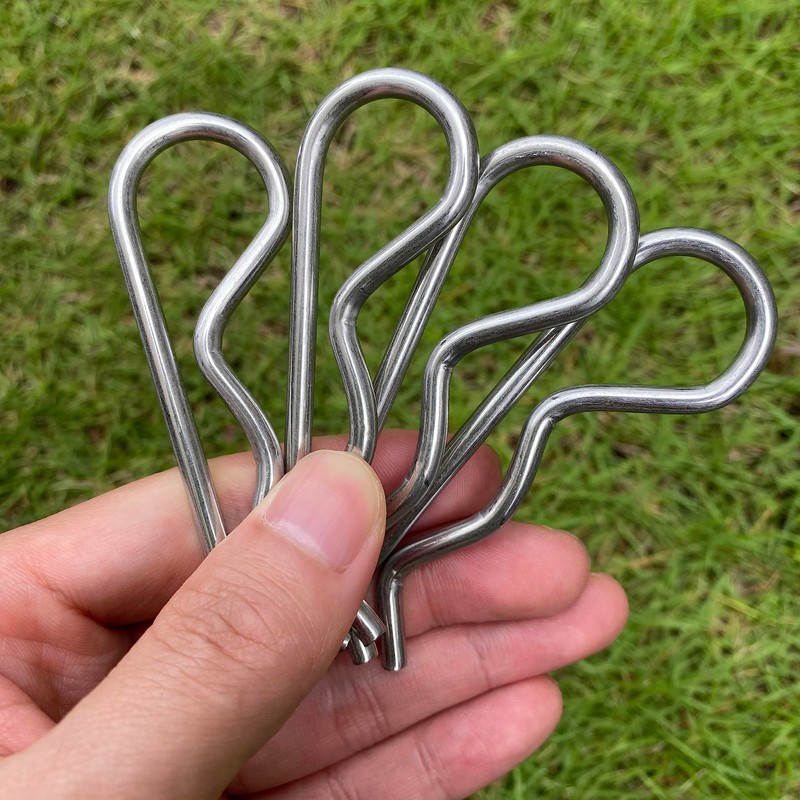 Yoliko 4 Pcs Heavy Duty Stainless Steel Cotter Pin R