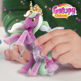GALUPY Unicorn Music Set - Mini Spielset Einhorn Spielzeug mit Zubehör , Einhorn Figuren zum Sammeln