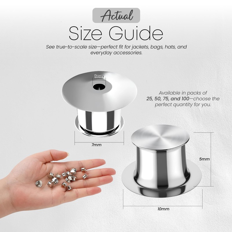 25*Pieces Metal Clasp and Fasteners Metal pin Backs pin Backs