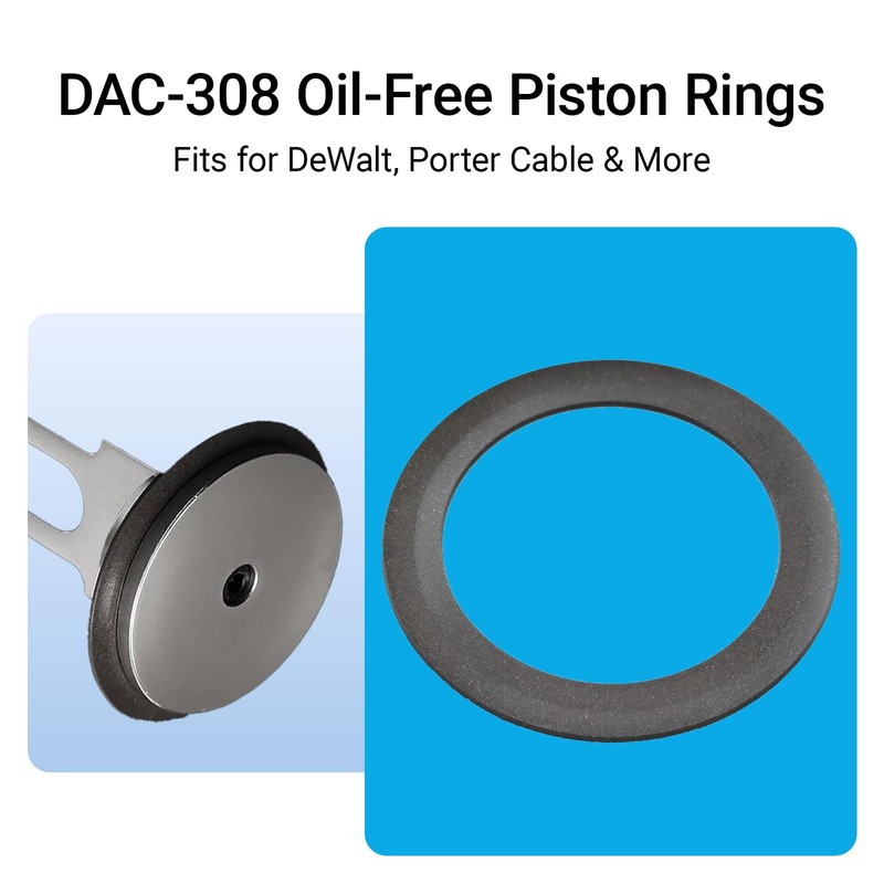 4 Pack DAC-308 Piston Rings for Craftsman Air Compressor –