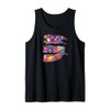 K-Pop Dreams Bright Colorful Korean Pop Fan Art Tank Top