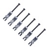 6PCS Metal Guitar Tremolo Saddles Double Locking System String Saddle