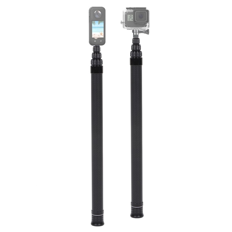 Selfie Stick 59in Extension Action Camera Monopod Pole 6 Sections