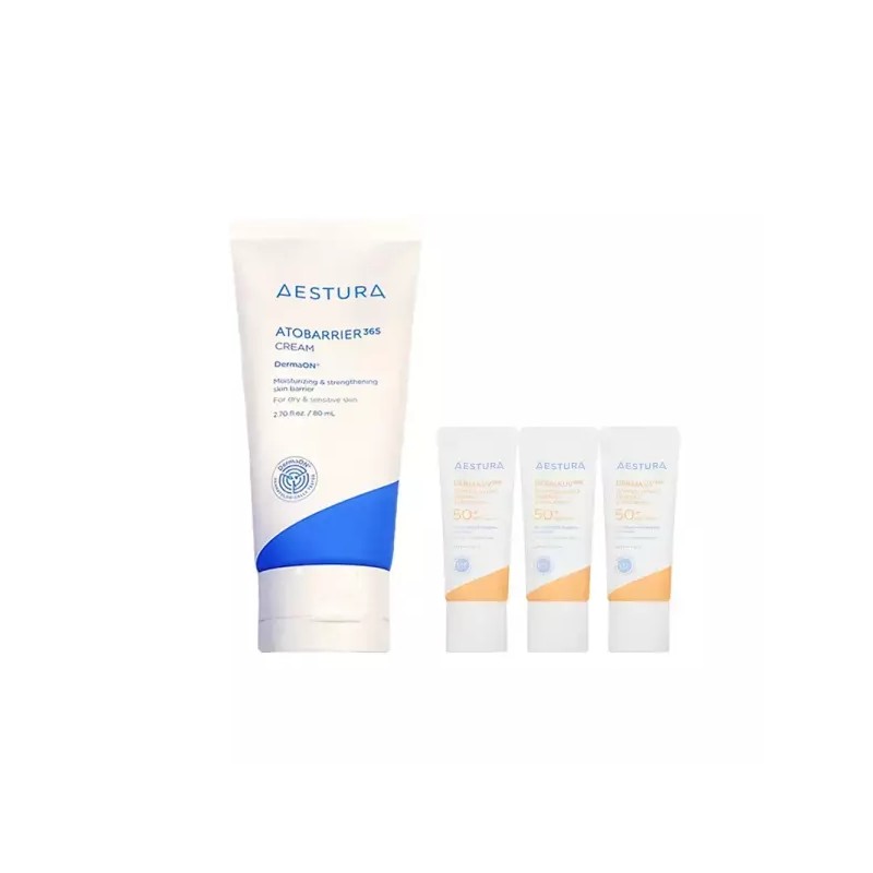 Astra 에스트라 아토베리어 365 크림 80ml + 로션 30ml(증정품) 1개-