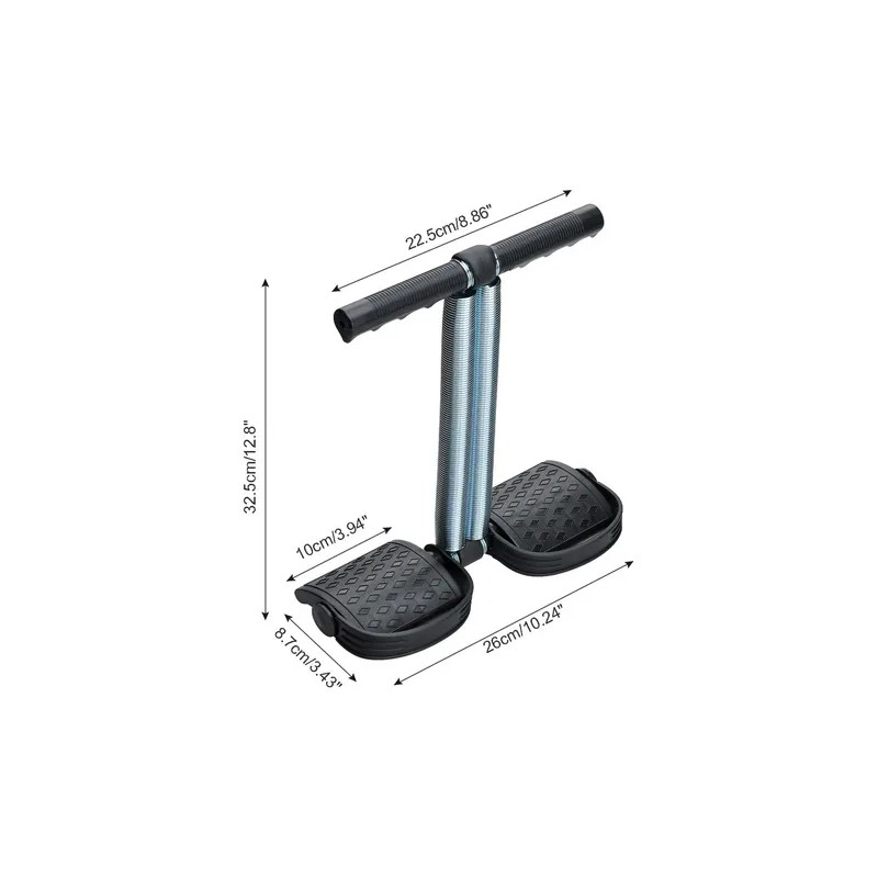 Covvy Elastic Sit Up Equipment Pull Rope Dual Spring Tension