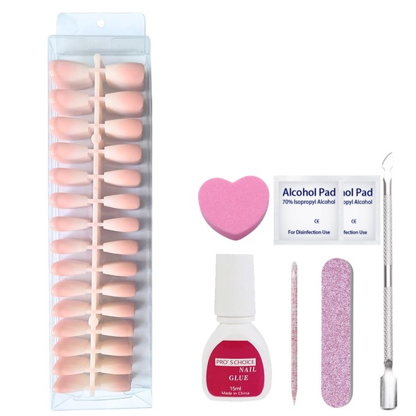 Pack of 240 Gradient Press On Nails - Ombre Nails