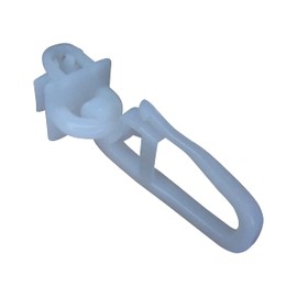 rewagi - High-Quality Click Curtain Gliders Runner/Track Width 6-6.5 mm - Pack of 20