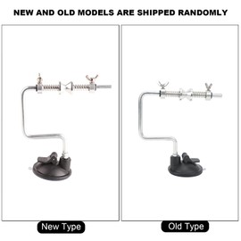 HERCHR Fishing Line Spooler, Line Spooler, Fishing Wire Wrap Handle, Made of Aluminium Alloy, Adjustable Fishing Line Winding Device, Fishing Spooler Winder with Vacuum Suction Cup