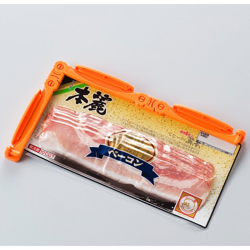 Clitac HC-5029 Easy Fresh Pack Ham Clip, Orange