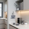Modern Kitchen Wall Clock, Cup