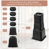 24 PCS Adjustable Bed Risers 12 Inch Heavy Duty, Furniture