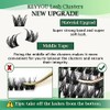 KEYYOU Lash Clusters,96 Pcs Cluster Lashes D Curl 10-18MIX DIY