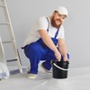 AKOLAFE 6 Pack Paint Bucket for Painting Plastic 2 Quart