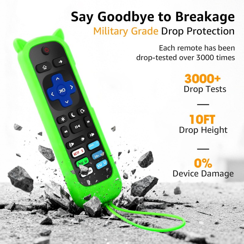 (Pack of 2) ONEBOM Replacement Remote for Roku TV with