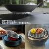 Desirable Round Grilling Grill with Feet Charcoal Grilling Stainless Steel
