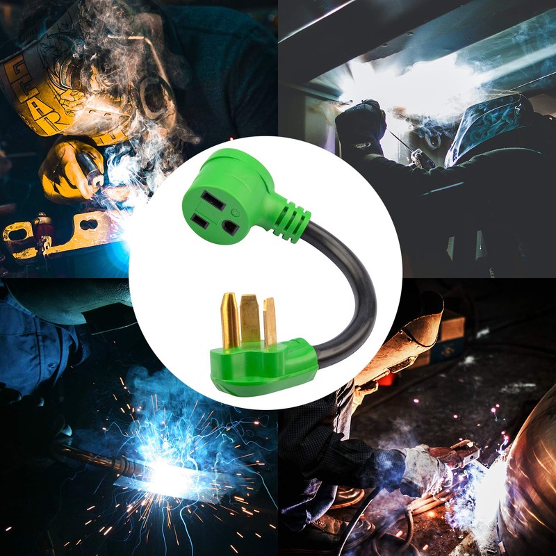 Welder Adapter Cord, NEMA 10-30P to 6-50R Welding Converter |