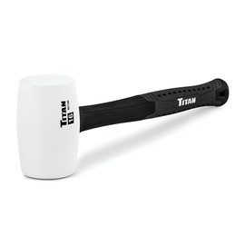 Titan 63106 16oz White Rubber Mallet