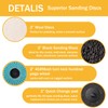 VIGRUE 2 Inch Sanding Discs Set, Die Grinder Pad for