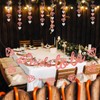Cerolopy 3 Pieces Rose Gold Bride To Be Banner Glitter