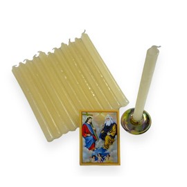 12 Devotional Candles to Divine Providence Velas de la Divina Providencia con Oracion en Espanol