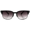 Mens Womens Semi Rimless Tinted Lens 2.00 Reading Sunglasses