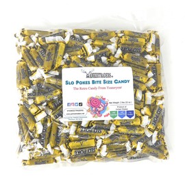 YANKEETRADERS Classic Slo Pokes Bite Size Candy, 2 Pound