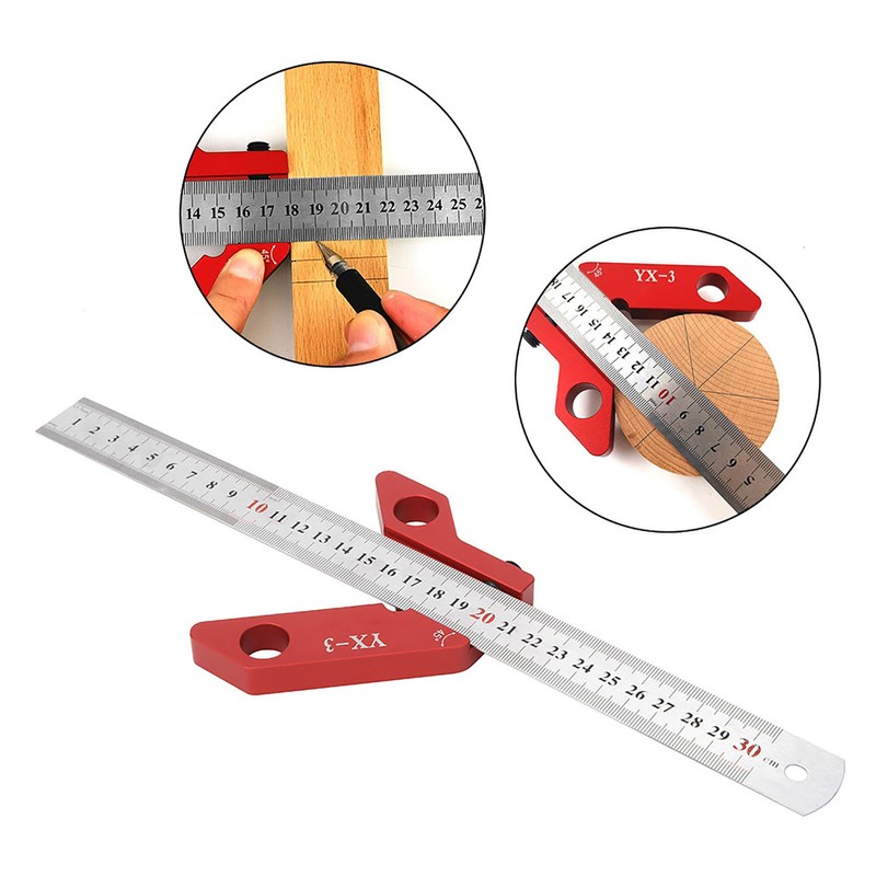 YX-3 Center Line Scriber 45 90 Degrees Angle Line Caliber