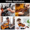 QUARKZMAN Clip Violin Pickup with 6 mm Plug Instrument Violin