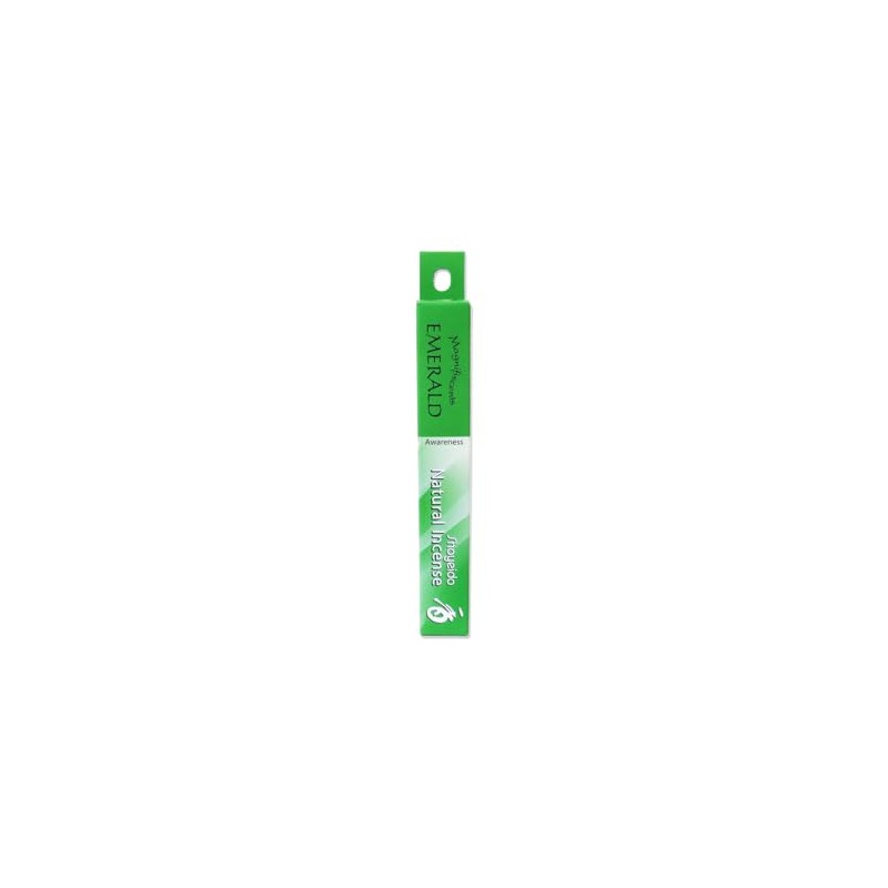 Shoyeido The Jewel Series Incense Sticks, Emerald- Awareness 35ea