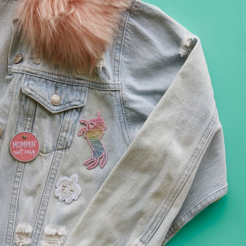 Simplicity 19320100053 Momin' Ain't Easy Iron On Applique Patch for