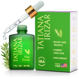 Hair Serum for Hair Growth Serum Women Made in USA - Scalp Serum for Hair Growth Non-Greasy Rosemary & Amla Hair Care - Natural 1 Fl.Oz Hair Loss Treatments for Women Regrowth Treatment