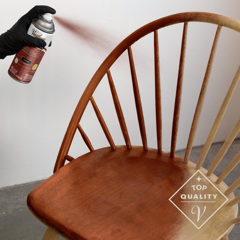 Varathane Premium Fast Dry Wood Stain Spray, 10.25 oz, Cognac,