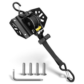 Retractable Ratchet Straps Fit for Ford F150 2015-2026, Self Retractable Tie Down Straps, Heavy-Duty Steel Mount Brackets