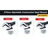Titan 223 Adjustable Construction Spud Wrench, 3-Pc Set