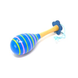 1 x unit. 17 cm miniature maraca. small. pine wood (2-10) SIZE for the little ones