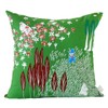 MOOMIN Tribute Works Throw Pillow Case 45x45 I'm Here Green