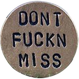 Wentoenapp Funny Golf Ball Marker, Adult Humor Novelty Golf Ball Markers, Funny Words Unique Golf Gag Gifts for Men or Womon Golfer-Course Accessories, Golf Ball Markers