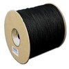 T.W Evans Cordage 34-4404U-6 Number-4 1/8-Inch Black Cotton Shade Cord