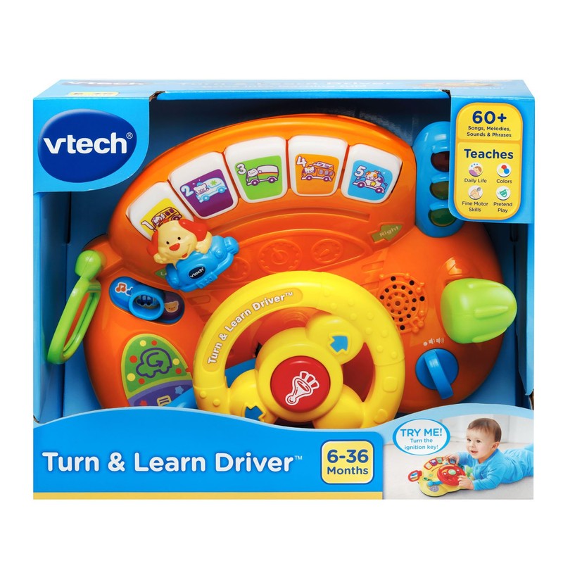 VTech VTech Turn and Learn Driver, Orange