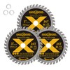 ANGELSWORD 3 Inch Circular Saw Blade, 7/16" Arbor 36T, for